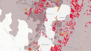 Mapas | Copernicus detecta 3.900 edificios dañados en la zona de Catarroja y Paiporta