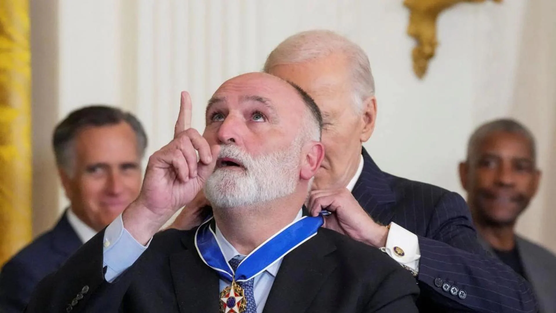 El chef español José Andrés recibe la mayor distinción posible en EE UU