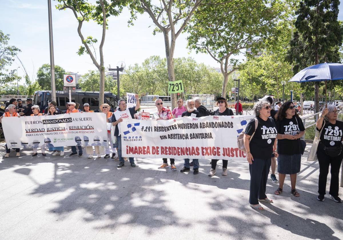 El PSOE de Madrid se persona en la causa por las muertes en las residencias durante la pandemia