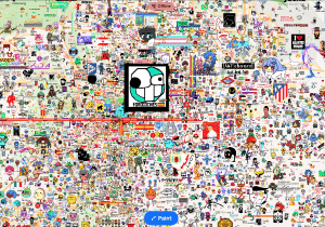 Wplace: el mapa del mundo que millones pintan en internet