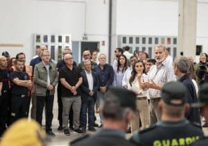 Los Reyes visitan Ourense para conocer de primera mano la magnitud de los daños causados por los fuegos