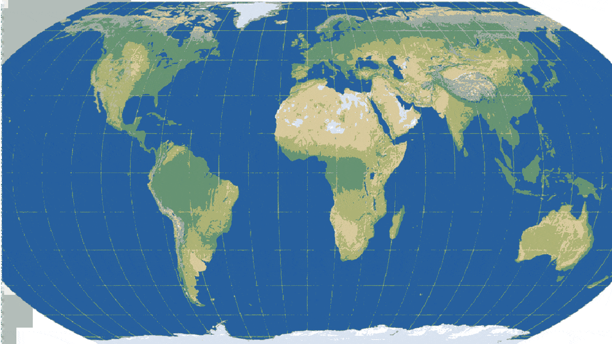 ¿Está África discriminada (también) en los mapas?
