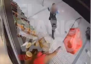 Trifulca en un comercio de Errenteria: «Se atrincheraron en la tienda y empezaron a tirarse melones»
