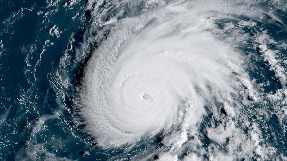 Así tocará tierra en la Península el huracán 'Gabrielle'