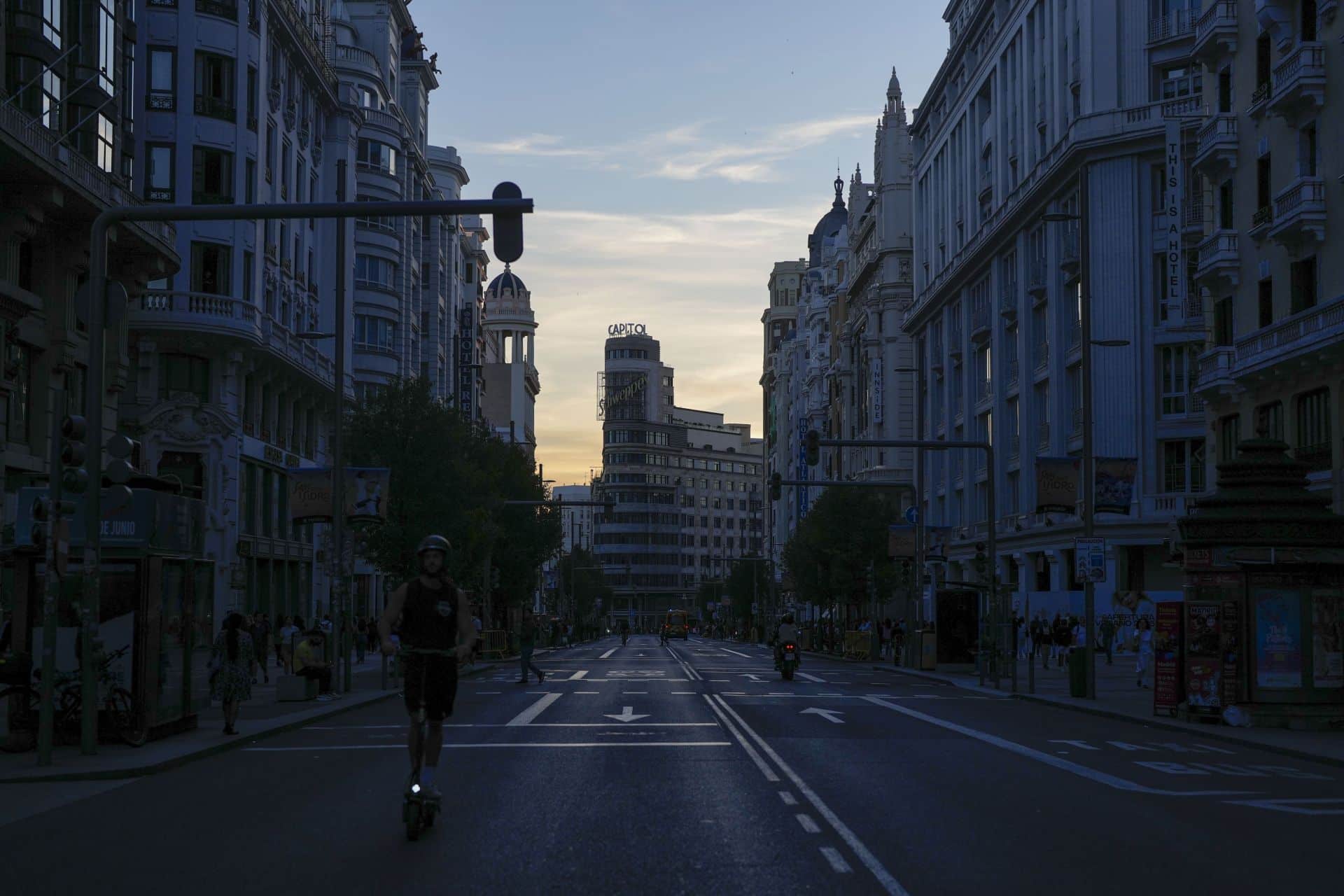Seis años de cárcel por intentar matar a disparos a un policía en la Gran Vía de Madrid