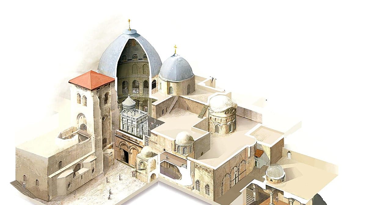 Así es el Santo Sepulcro, el lugar más sagrado de los cristianos