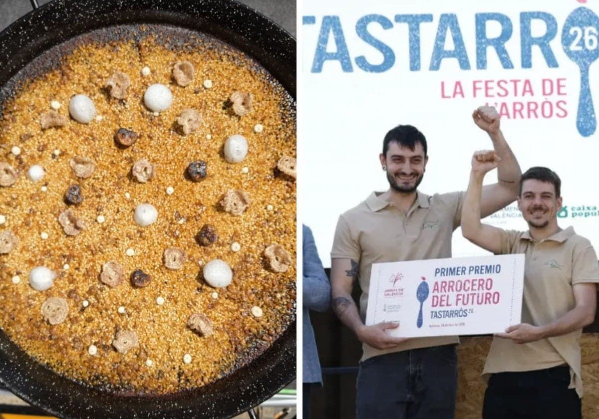 Un arroz con guiños extremeños gana el festival del arroz de Valencia