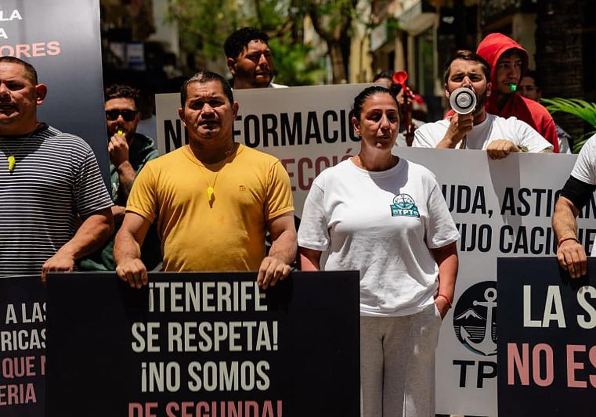 Trabajadores del puerto de Granadilla «no irán a trabajar este domingo» por la llegada del MV Hondius