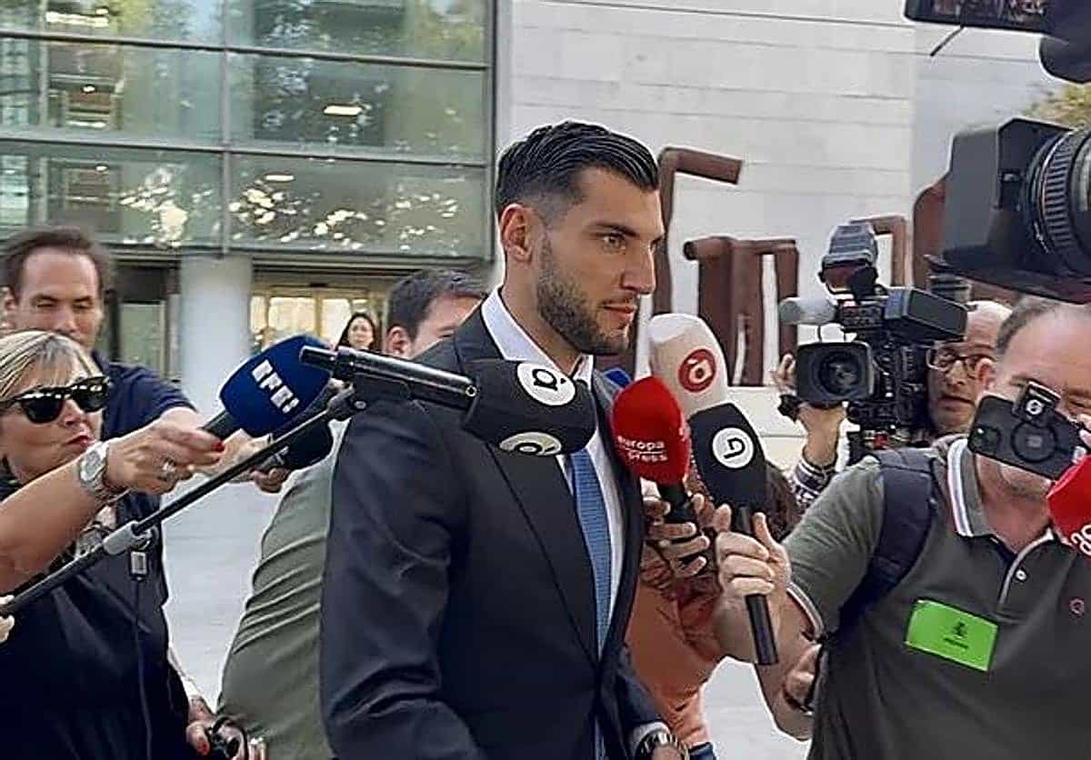 Rafa Mir, condenado a ocho años y medio de cárcel por la violación a una joven