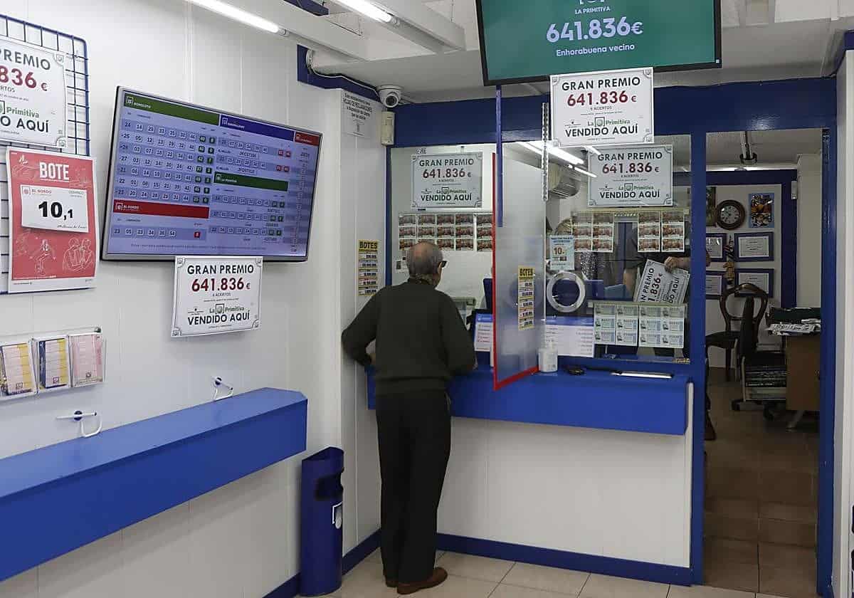 Un acertante del sorteo de Bonoloto gana 128.000 euros este martes