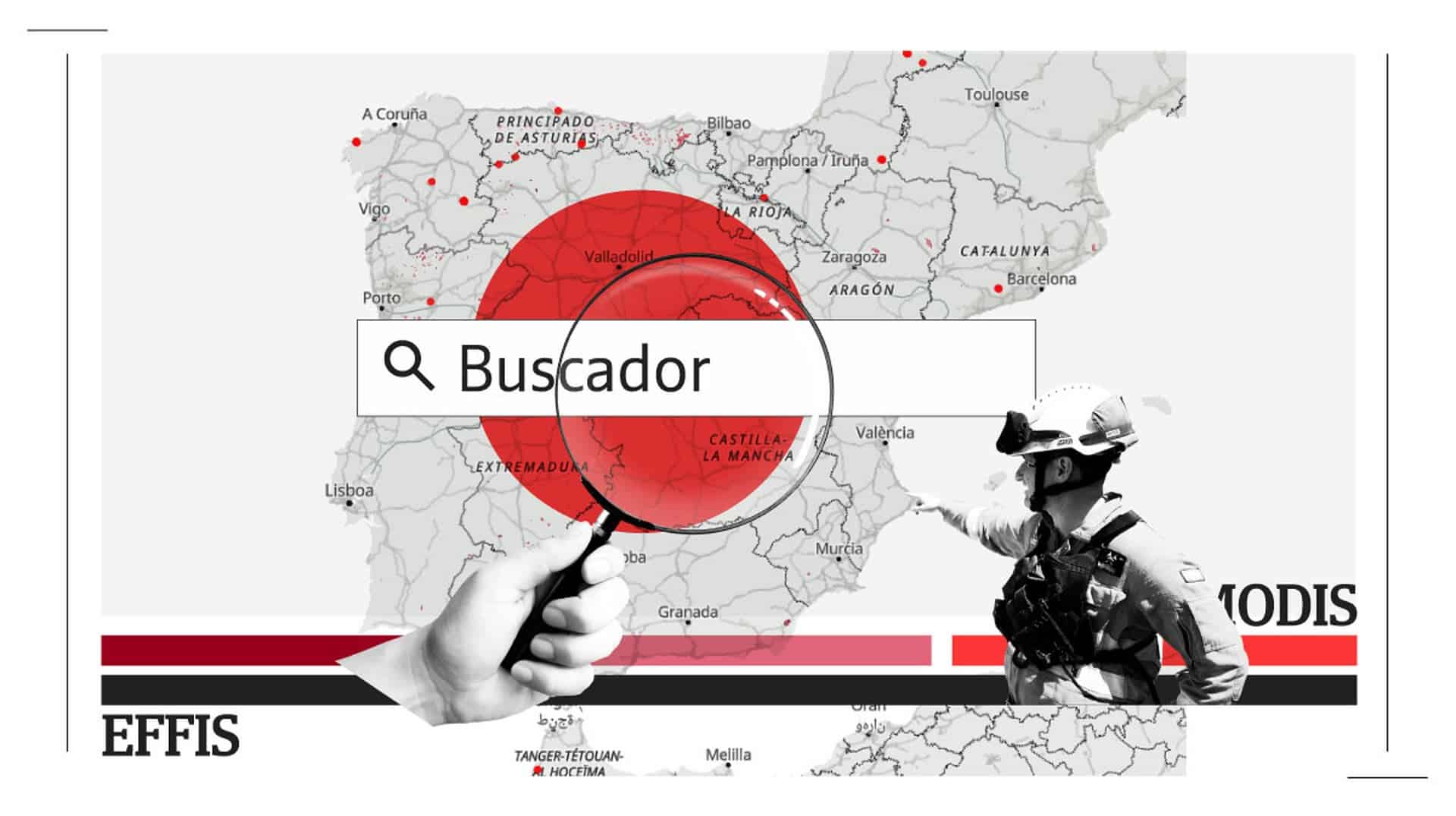 El mapa de los incendios, día a día: casi 125.000 hectáreas arrasadas en 2026