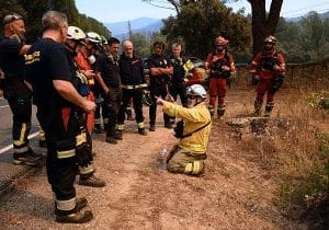Otra ola de calor amenaza con arruinar cinco días de lucha sin cuartel contra los incendios
