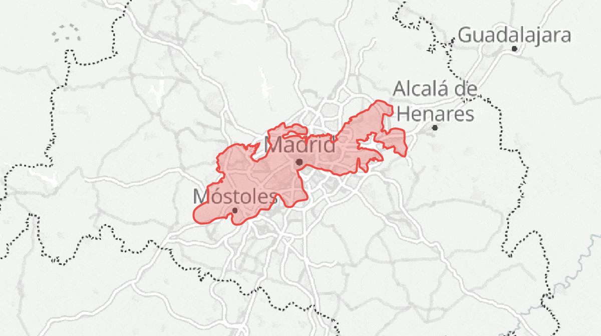 Cuánto son 50.000 hectáreas: como quemar Madrid o cinco veces Barcelona