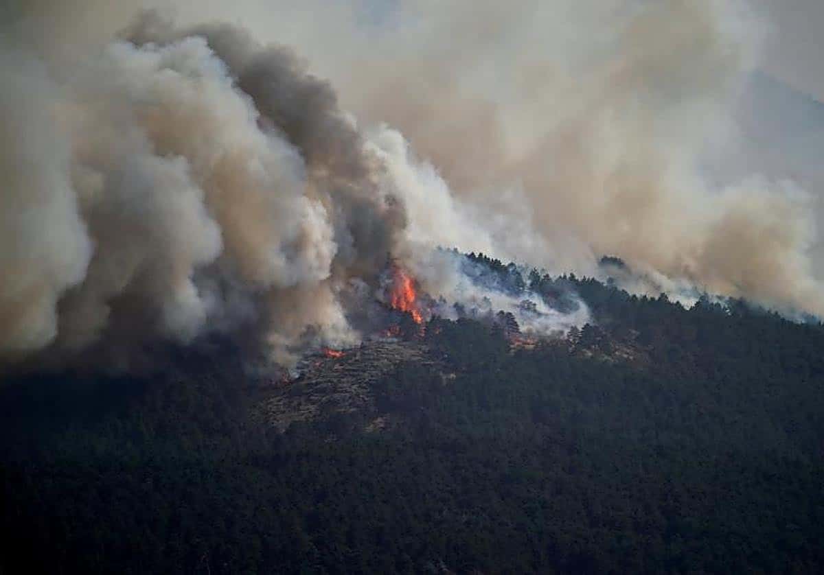 El incendio de Guadalajara se estabiliza una semana después de iniciarse