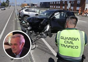 Muere en un accidente un hombre de 89 años tras acceder en sentido contrario a la AS-II