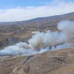 El incendio de Las Tres Villas, Almería, supera las 300 hectáreas y ya está estabilizado