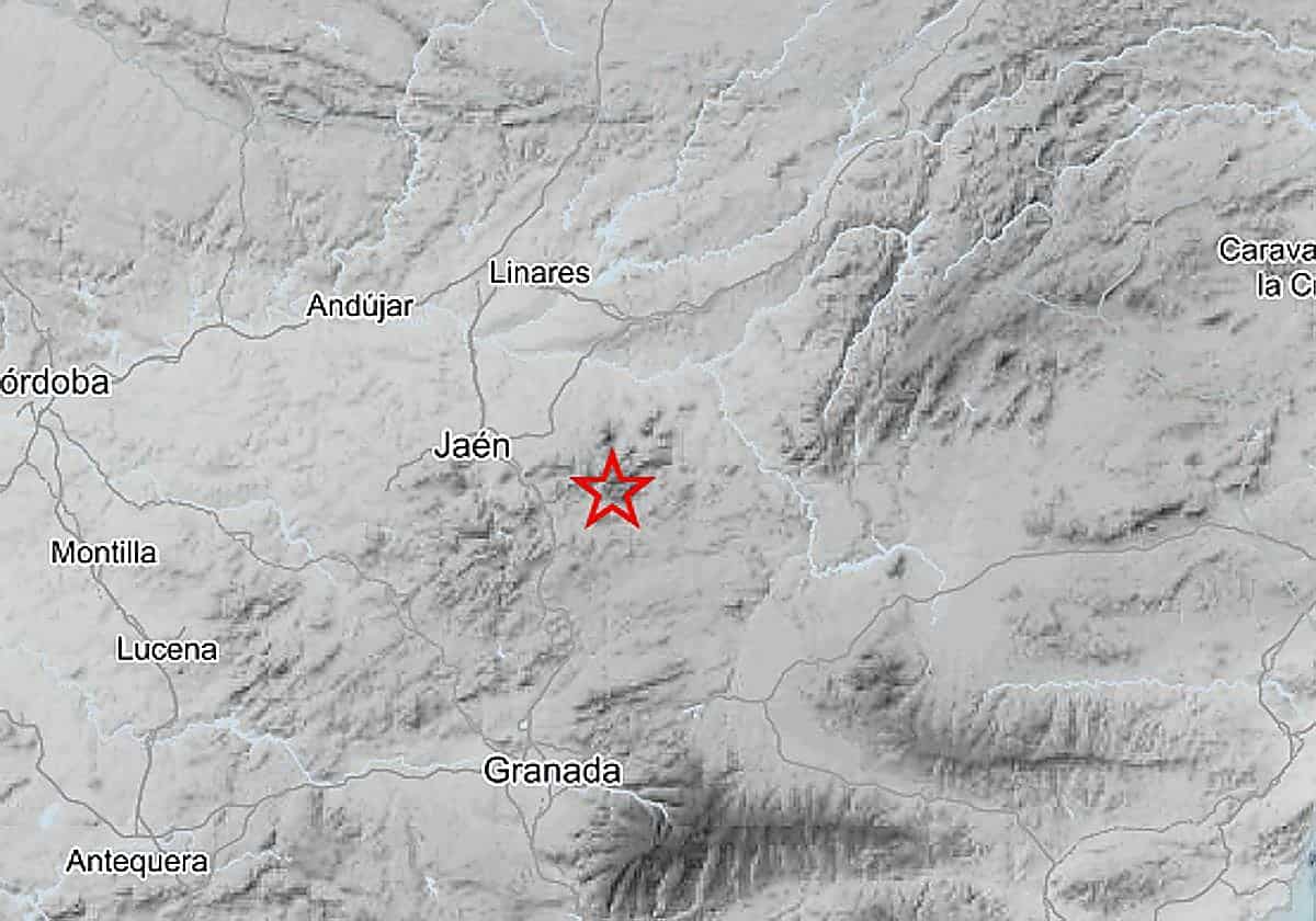 La tierra tiembla en Jaén: dos terremotos registrados en Huelma y Torres en apenas 13 minutos