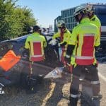 Cuatro muertos tras un accidente de tráfico en Zaragoza