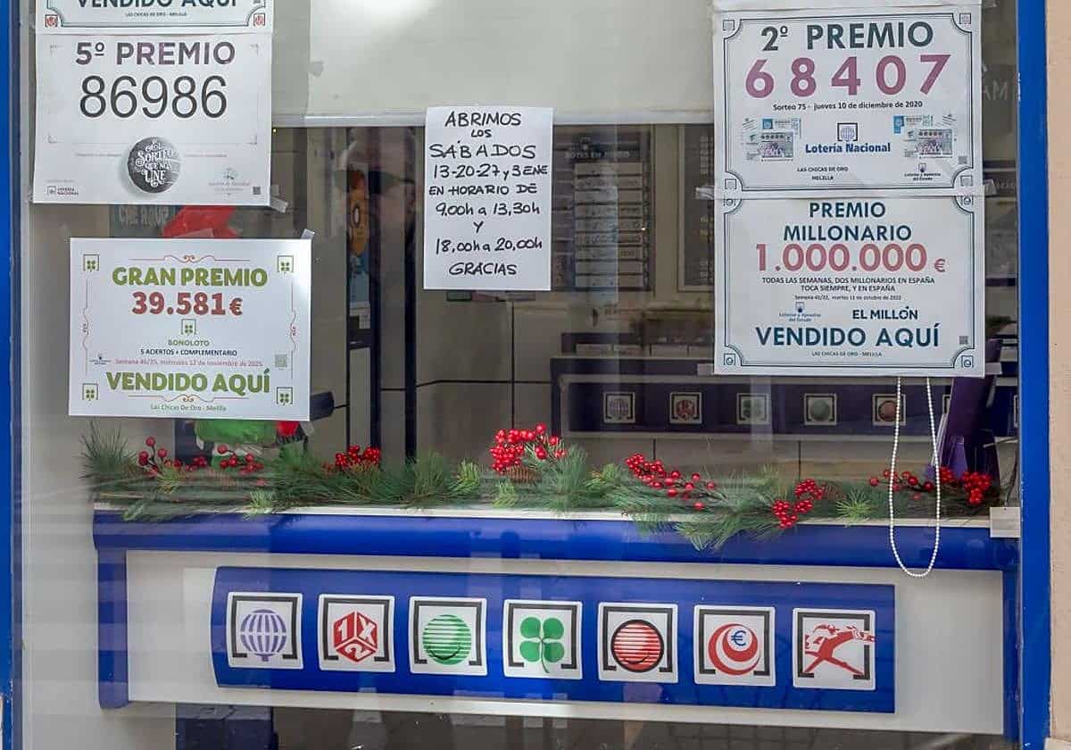 Un acertante del sorteo de la Bonoloto gana más de 174.000 euros este miércoles