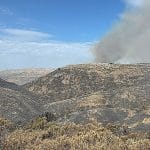 Los vecinos de Parauta, en Málaga, reciben un EsAlert por un incendio en Igualeja