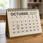 El BOE publica el calendario laboral 2027 en España: nueve festivos y cuatro fines de semana largos
